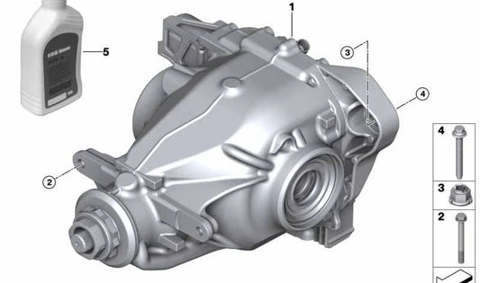 Diferencial traseiro para BMW G05, G18N, G06, G07 (OEM 33109846356). BMW original