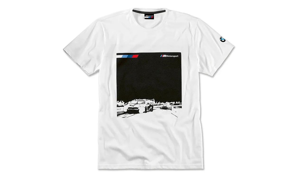 Camiseta BMW M Motorsport Gráfica para varios modelos de BMW (OEM 80142461099). Original BMW