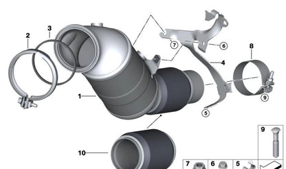 Kit de Reparación de Tornillos para BMW F20, F21, F40, F52, F70, F22, F23, F45, F46, G42, F30, F31, F34, G20, G21, G28, F32, F33, F36, G22, G23, G26, F10, F11, F18, G30, G31, G38, G32, G11, G12, G70, G14, G15, G16, I01, I12, I15, F48, F49, U11, F39, U10,