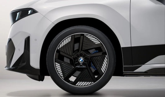 Llanta completa de invierno delantera/trasera 21" M Aerodynamic 1051 bicolor OEM 36115B77903 para BMW i5 G60, i5 Touring G61… y más. Original BMW