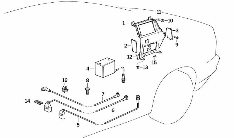 Hi-Lo Screw for BMW E30, E28, E34, E32, E31 (OEM 64501380494). Genuine BMW.