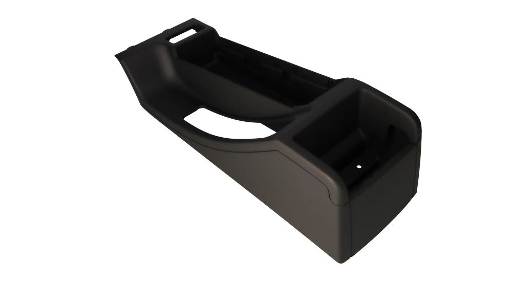 Consola corta central negra OEM 51168234154 para BMW Serie 3 E46 (316Ci, 316i, 318Ci... y más). Original BMW.