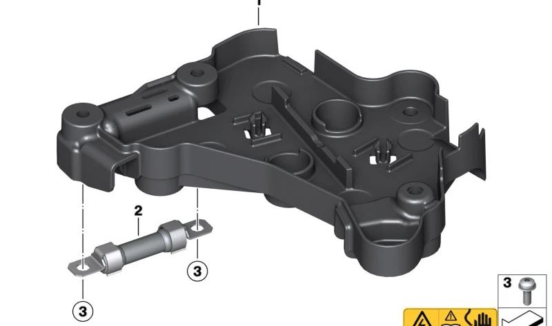 Juego de fusibles OEM 61271539525 para motos BMW C series, K07, CED4, 0C51. Original BMW Motorrad.