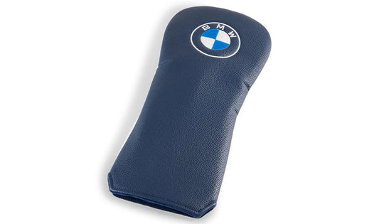 Copri mazza da golf blu scuro e bianco per BMW. Valido per BMW. BMW originale.