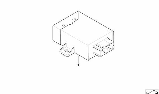 Videomultiplexor OEM 66539175672 for BMW X5 E70 and X6 E71. Original BMW.
