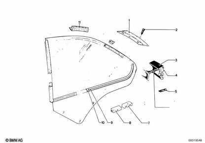Junta para BMW Série 3 E46, E90, F30, Série 5 E39, E60, F10 (OEM 51376740175). BMW original