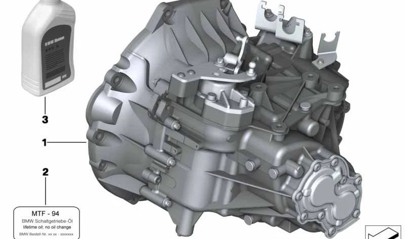 Aceite para caja de cambios manual MTF-LT-4 OEM 83225A53CB0 para BMW {G20,G21,G22,G23,G26,G42,G87,F40,F44,F45,F46,F48,F39} y MINI {R50,R52,R55,R55N,R56,R56N,R57,R57N,R58,R59,R60,R61}. Original BMW y MINI.