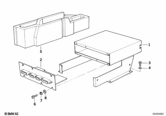Spring washer for BMW E21, E30, E12, E28, E34, E24, E23, E32, E31 (OEM 07119932033). Genuine BMW.