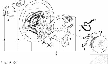 Screw, Torx drive for BMW 3 Series E46, E90, E92, E93, i I12, I15, X5 E53 (OEM 07129904977). Original BMW
