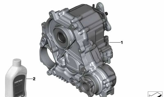 Caixa de transferência para BMW X1 E84 (OEM 27105A371E5). BMW original