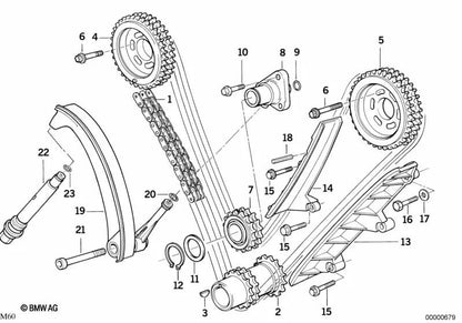 Input Pinion for BMW 5 Series E34, 7 Series E32 E38, 8 Series E31 (OEM 11311736163). Genuine BMW