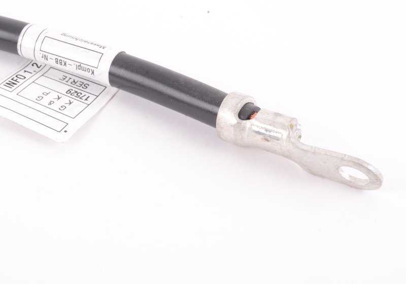 Cable de batería negativo OEM 12421436907 para BMW Serie 7 (E38). Original BMW.