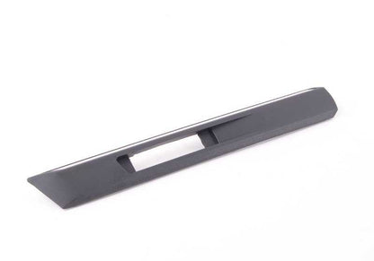 Moldura lateral delantera izquierda OEM 51138165219 para BMW E38. Original BMW.