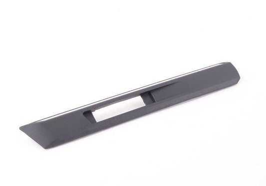 Moldura lateral delantera izquierda OEM 51138165219 para BMW E38. Original BMW.
