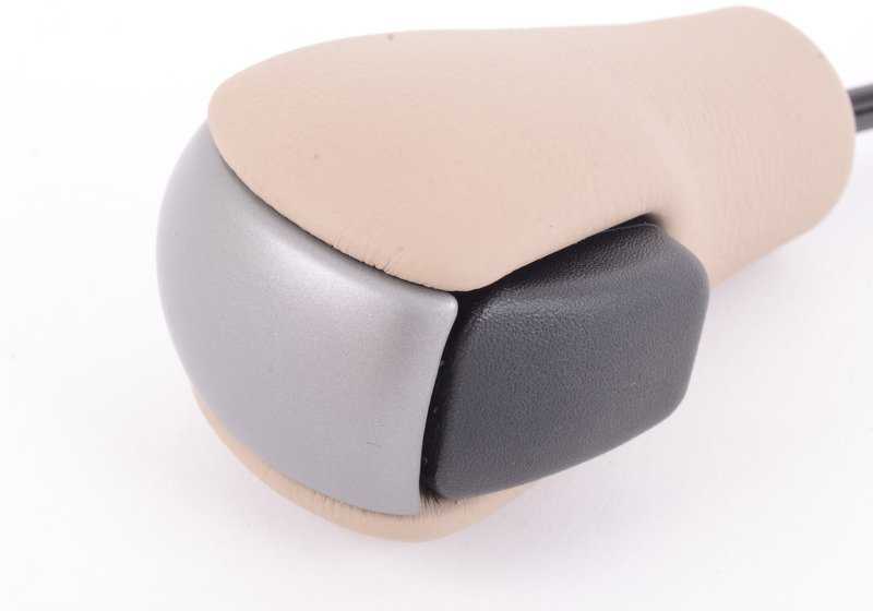 Ruthenium grey gear shift knob for BMW Z4 E85, E86 (OEM 25167526986). Original BMW.