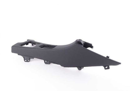 Embellecedor decorativo negro OEM 51169278752 para BMW F06, F12, F13 (640d, 640i, 650i) con tracción trasera y xDrive. Compatible con modelos producidos entre 2012 y 2018. Original BMW.