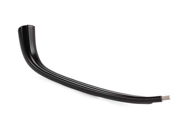 Tapa embellecedora izquierda OEM 51138208405 para BMW E38 725tds, 728i (todas las versiones). Color negro. Original BMW.