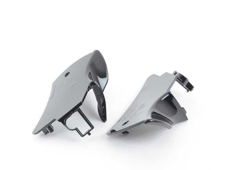 Juego de tapas base retrovisor OEM 51167267363 para BMW F06, F12, F13 (todas las versiones y motorizaciones). Acabado Shadow Line. Original BMW.