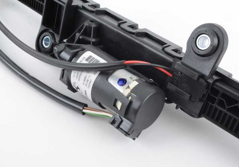 Guía del cinturón de seguridad izquierda OEM 72117334635 para BMW E92 M3 (WD91, WD92, KG91, KG92) con motor S65. Compatible con modelos 2007-2013. Original BMW.