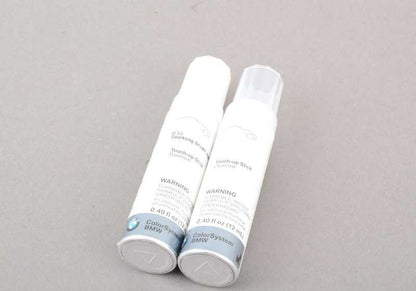 Pintura retoque BMW color marrón metalizado Sparkling Brown B53 OEM 51912405125 (2x12ml) para BMW {E81, E87, F20, F30, F31, F10, G30, X1 E84, X3 F25, X5 F15, Serie 3, Serie 5 y más}. Original BMW.
