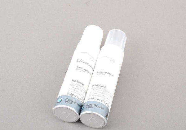 Pintura retoque BMW color marrón metalizado Sparkling Brown B53 OEM 51912405125 (2x12ml) para BMW {E81, E87, F20, F30, F31, F10, G30, X1 E84, X3 F25, X5 F15, Serie 3, Serie 5 y más}. Original BMW.