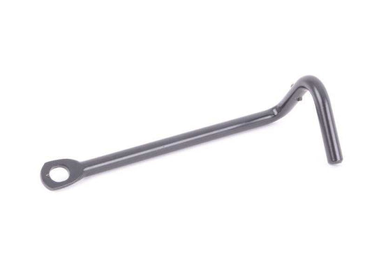 Soporte izquierdo del cinturón de seguridad OEM 72118220937 para BMW E46, E63, E63N. Original BMW.