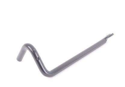 Soporte izquierdo del cinturón de seguridad OEM 72118220937 para BMW E46, E63, E63N. Original BMW.