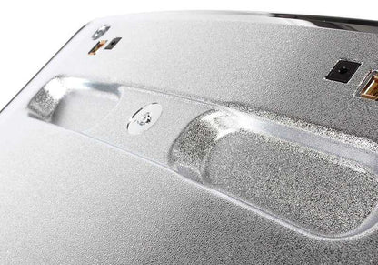 Soporte de matrícula cromado OEM 51118255006 para BMW E46 3er (316Ci, 318Ci) compatible con modelos producidos entre 1999 y 2006. Pieza original BMW.