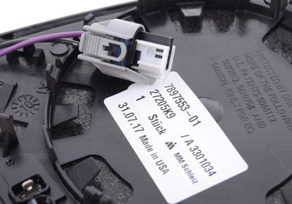 Heater rearview glass Great angular Oem 51167897553 for BMW E60 m5, E61 m5, E63 m6. Compatible with S85 models. Original BMW.