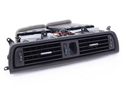 Rejilla de ventilación central OEM 64229166885 para BMW F10, F11, F18. Original BMW.