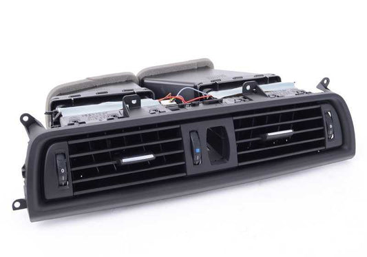Rejilla de ventilación central OEM 64229166885 para BMW F10, F11, F18. Original BMW.