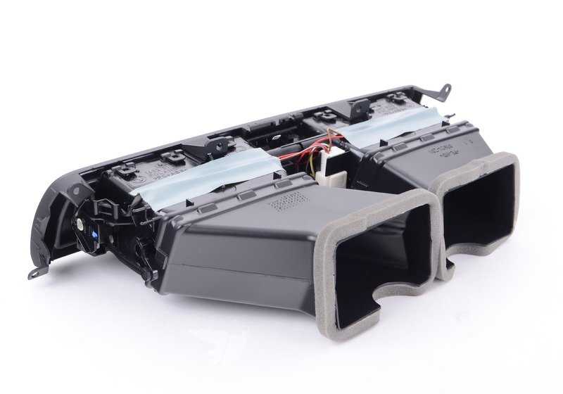 Rejilla de ventilación central OEM 64229166885 para BMW F10, F11, F18. Original BMW.