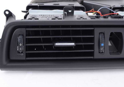 Rejilla de ventilación central OEM 64229166885 para BMW F10, F11, F18. Original BMW.