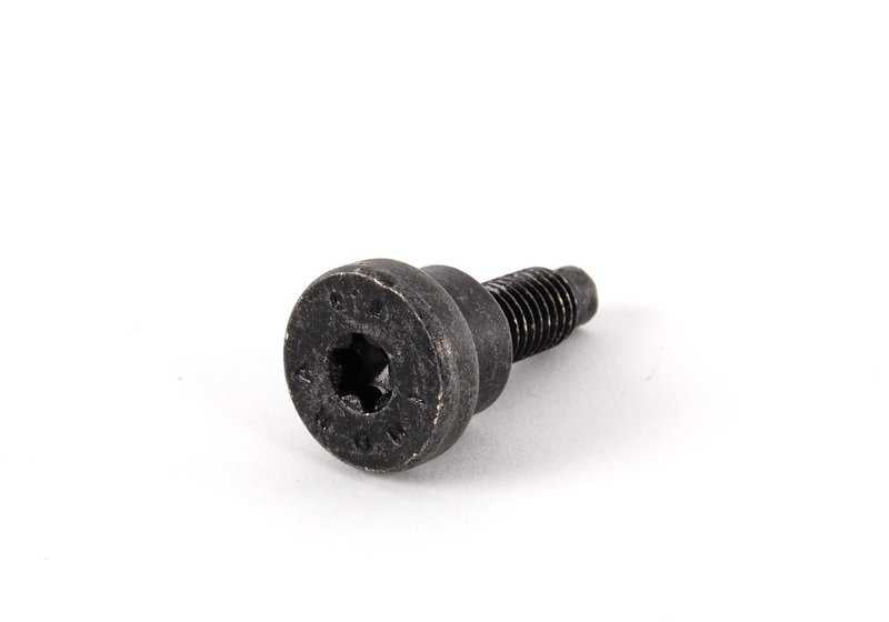 Tornillo con reborde OEM 51477130768 para BMW E81 (116d, 116i) en varias versiones. Usado en paneles del maletero y revestimientos internos. Original BMW.