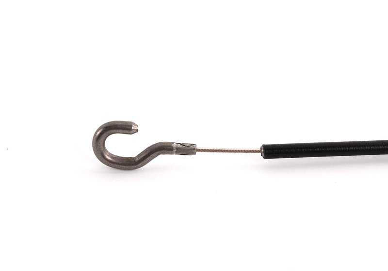 Cable Bowden apertura puerta delantera izquierda OEM 51218215697 para BMW E38. Original BMW.