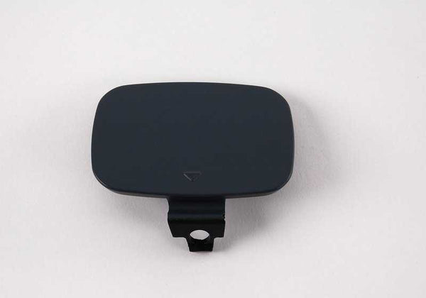Tapa gancho remolque imprimada OEM 51127042708 para BMW E65, E66. Recambio original BMW.
