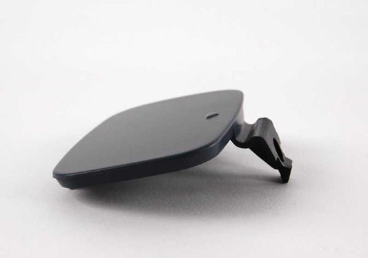 Tapa gancho remolque imprimada OEM 51127042708 para BMW E65, E66. Recambio original BMW.