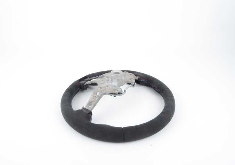 M Sport Steering Wheel Airbag Alcantara Multifunction for BMW F82 (OEM 32307990790). Original BMW