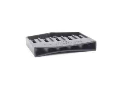 Isolationsgehäuse für Kammstecker für BMW E36, E46, E39, E60, E61, E63, E64, E38, E65, E66, E83, F25, E53, E70, E71, E72, E85, E86, E52 (OEM 61133766). Original BMW
