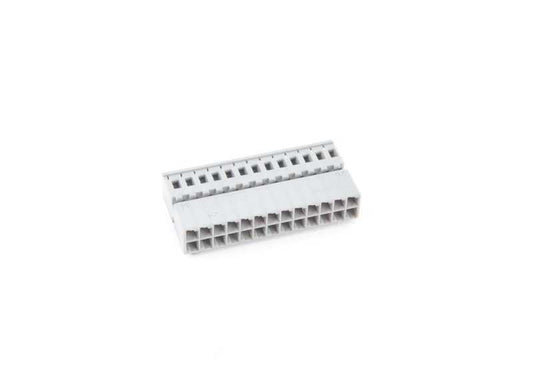 Conector de 26 pines OEM 12521744634 para BMW E36, E46, F30, F31, F34, F32, F33, F36, E39, E60, E61, F90, G30, G31, E63, E64, G32, E38, E65, E66, G11, G12, E53, Z3, E85. Original BMW.
