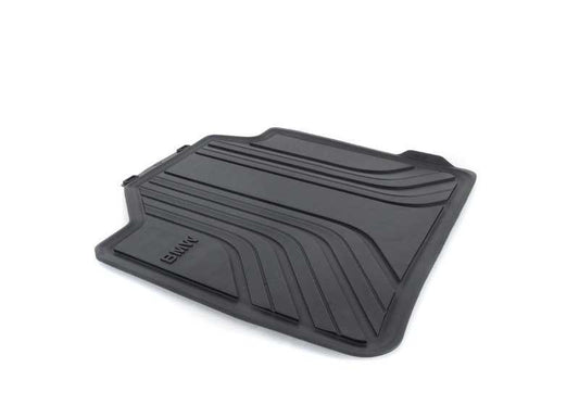 Set of anthracite rear BMW BASIS rubber mats for BMW F34. Genuine BMW