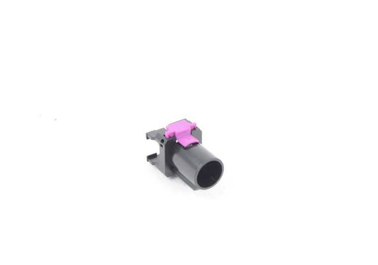 Conector coaxial angular OEM 61136913645 para BMW {E81,E82,E87,E88,F20,F21,F40,F70,F22,F23,F44,F45,F46,F87,U06,F74,F78,E46,E90,E91,E92,E93,F30,F31,F34,F80,G20,G21,G28,G80,G81,F32,F33,F36,F82,F83,G22,G23,G26,G82,G83,E34,E39,E60,E61,F07,F10,F11,F90,G30