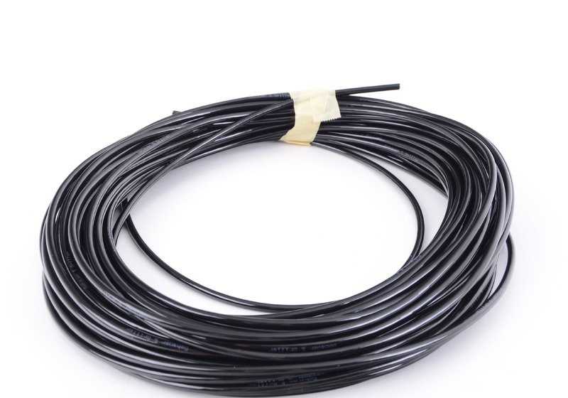 Cable eléctrico negro OEM 61126933612 para BMW {E81, E82, E87, E88, F20, F21, F40, F52, F70, F22, F23, F44, F45, F46, F87, U06, E30, E36, E46, E90, E91, E92, E93, F30, F31, F34, F35, F80, F32, F33, F36, F82, F83, E34, E39, E60, E61, F07, F10, F11, F