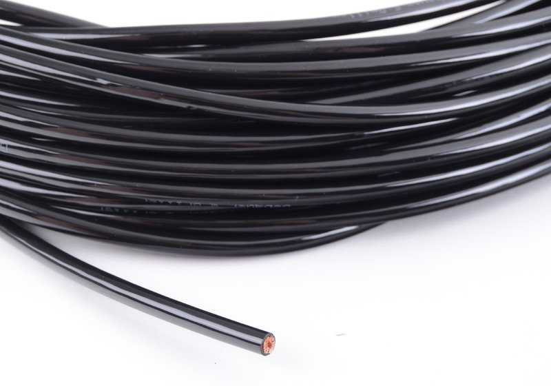 Cable eléctrico negro OEM 61126933612 para BMW {E81, E82, E87, E88, F20, F21, F40, F52, F70, F22, F23, F44, F45, F46, F87, U06, E30, E36, E46, E90, E91, E92, E93, F30, F31, F34, F35, F80, F32, F33, F36, F82, F83, E34, E39, E60, E61, F07, F10, F11, F