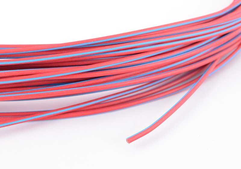 Cable eléctrico rojo-azul OEM 61121391694 para BMW {E30,E31,E32,E34,E36,E38,E39,E46,E52,E53,E60,E61,E63,E64,E65,E66,E70,E71,E72,E81,E82,E83,E84,E85,E86,E87,E88,E89,E90,E91,E92,E93,F01,F02,F04,F06,F07,F10,F11,F12,F13,F15,F16,F18,F20,F21,F22,F23,F25,F