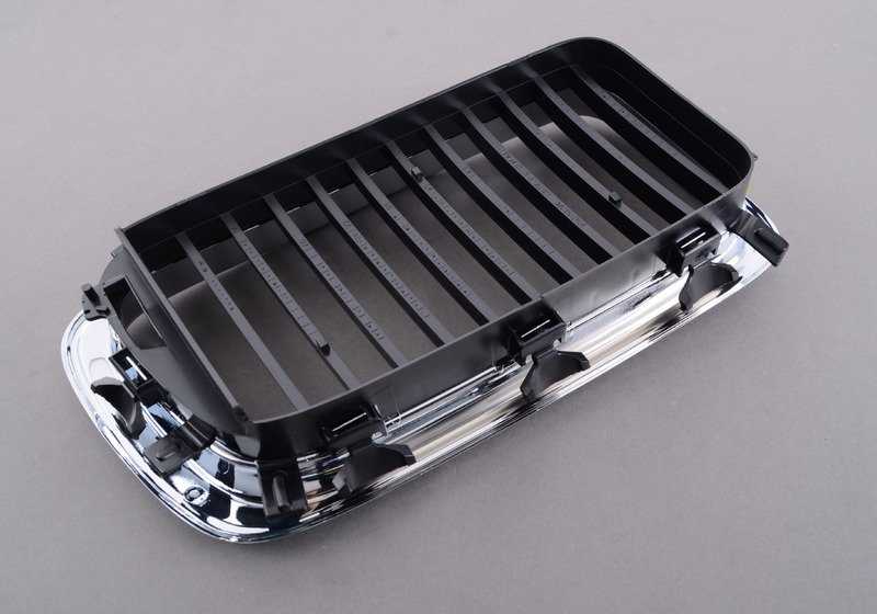 Rejilla decorativa izquierda OEM 51138172279 para BMW Serie 7 (E38). Original BMW.
