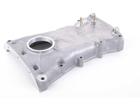 Tapa inferior del cárter de cadena OEM 11141312780 para BMW E34. Original BMW.