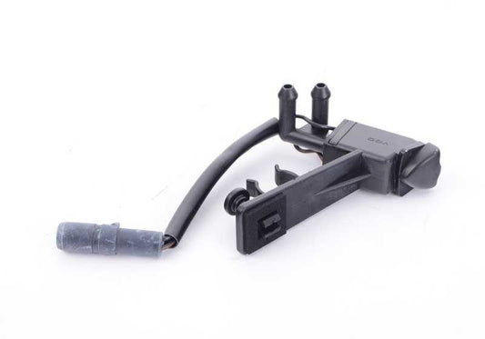 Boquilla limpiaparabrisas calefactable OEM 61661383183 para BMW E31 850Ci. Compatible con versiones de cambio manual y automático. Original BMW.