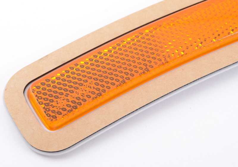 Reflector lateral izquierdo OEM 63117295689 para BMW i3 (I01). Original BMW.