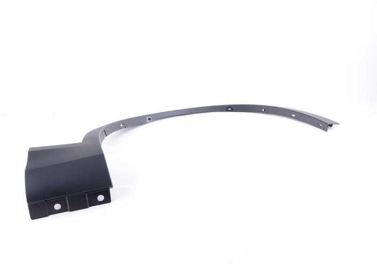 Embellecedor de paso de rueda delantero derecho OEM 51777210082 para BMW X3 F25 y X4 F26. Original BMW.